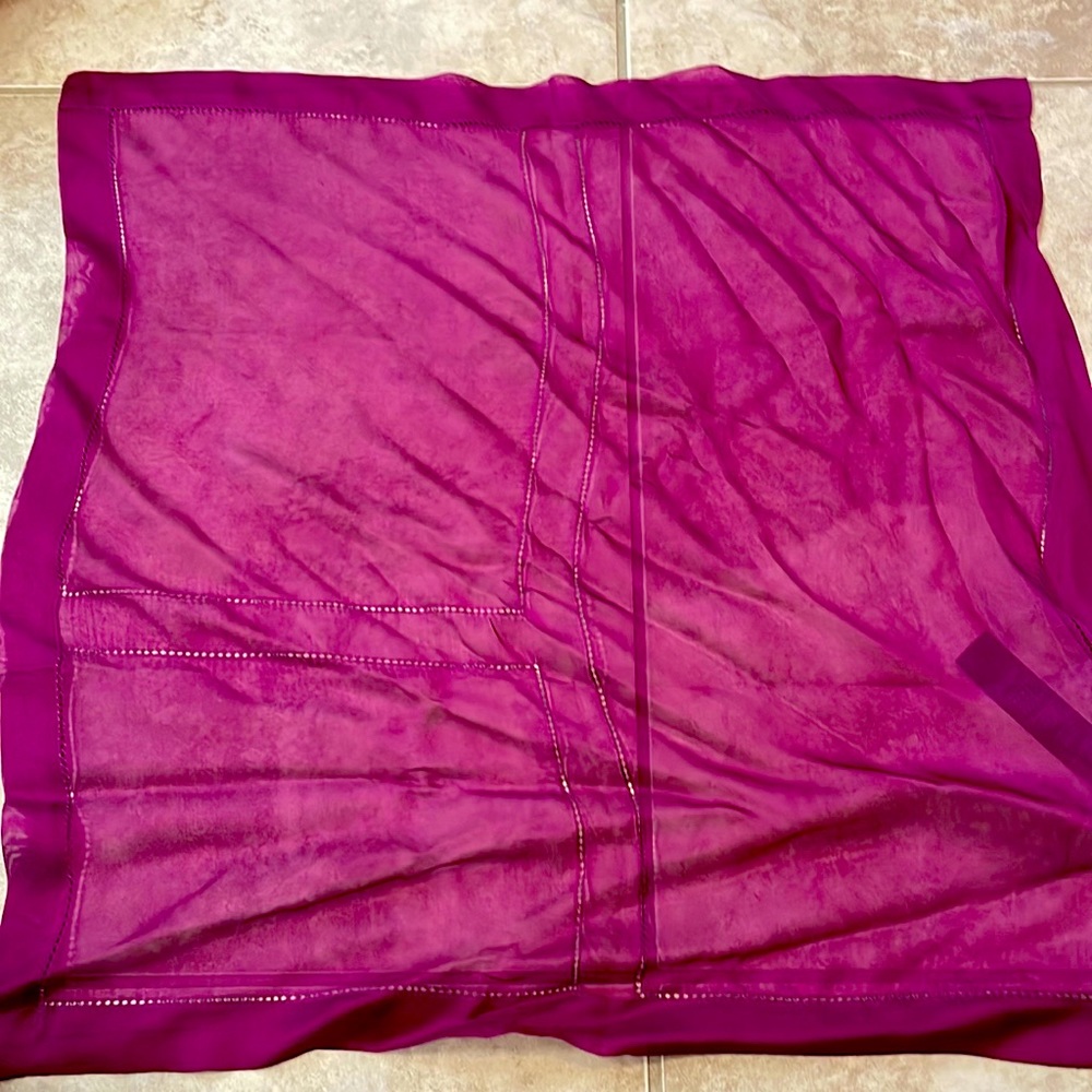 White House black market silk scarf